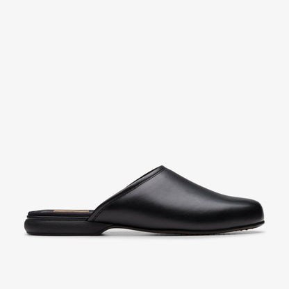 Clarks Recommended / Harston Mule Black Leather