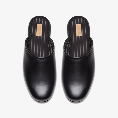 Clarks Recommended / Harston Mule Black Leather