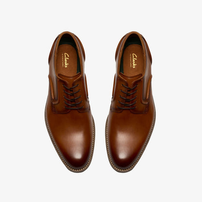 Clarks Popular / Craft Remi Lace Tan Leather