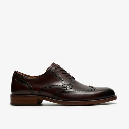 Clarks Discount / Craft Remi Tip Brown Leather