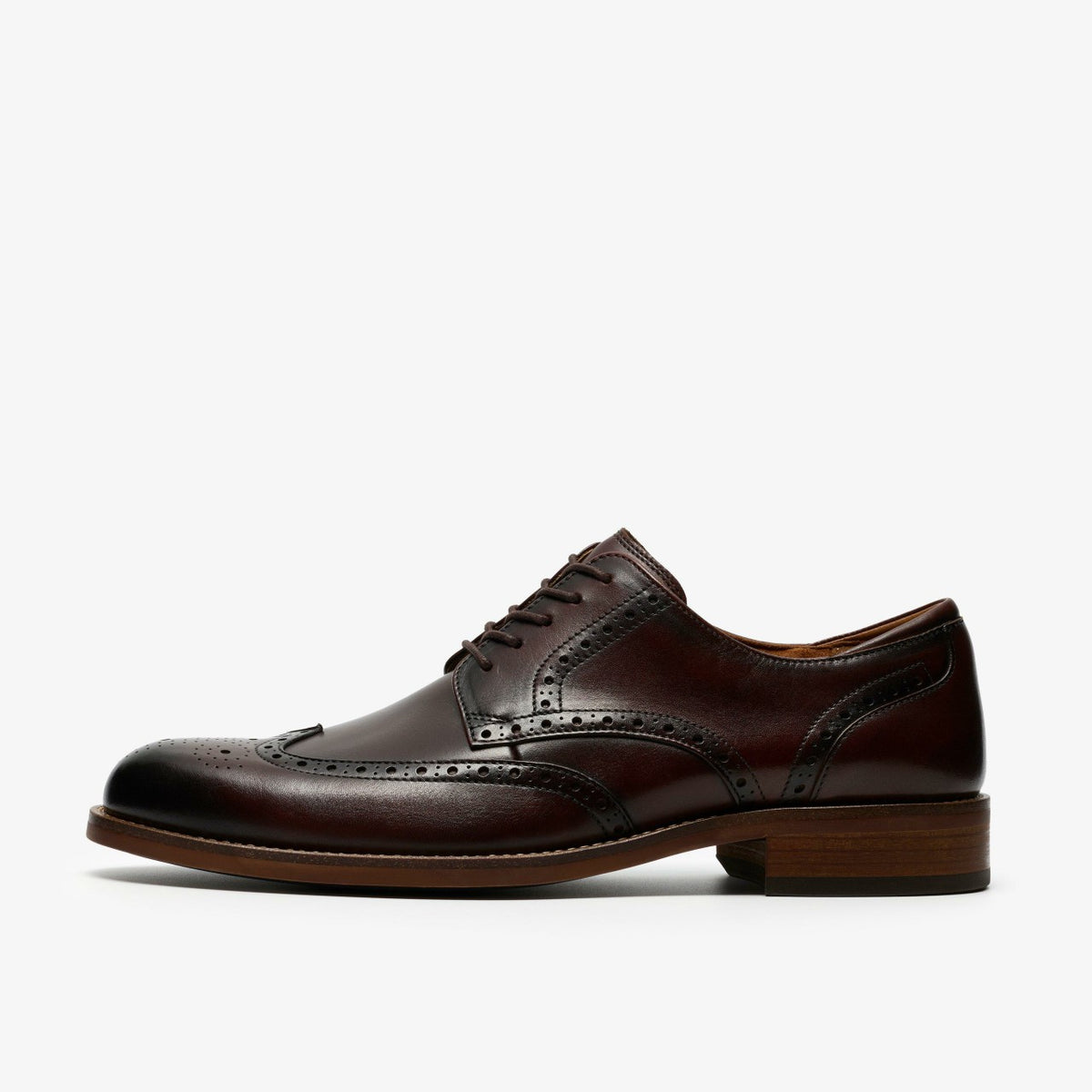 Clarks Discount / Craft Remi Tip Brown Leather