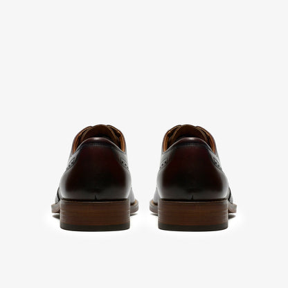 Clarks Discount / Craft Remi Tip Brown Leather