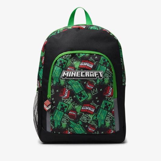 Clarks Hot Sale / Minecraft Large Backpack Black/Green