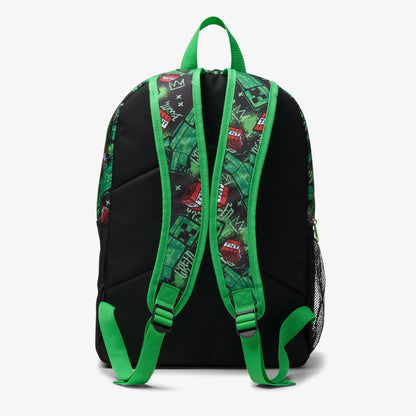 Clarks Hot Sale / Minecraft Large Backpack Black/Green