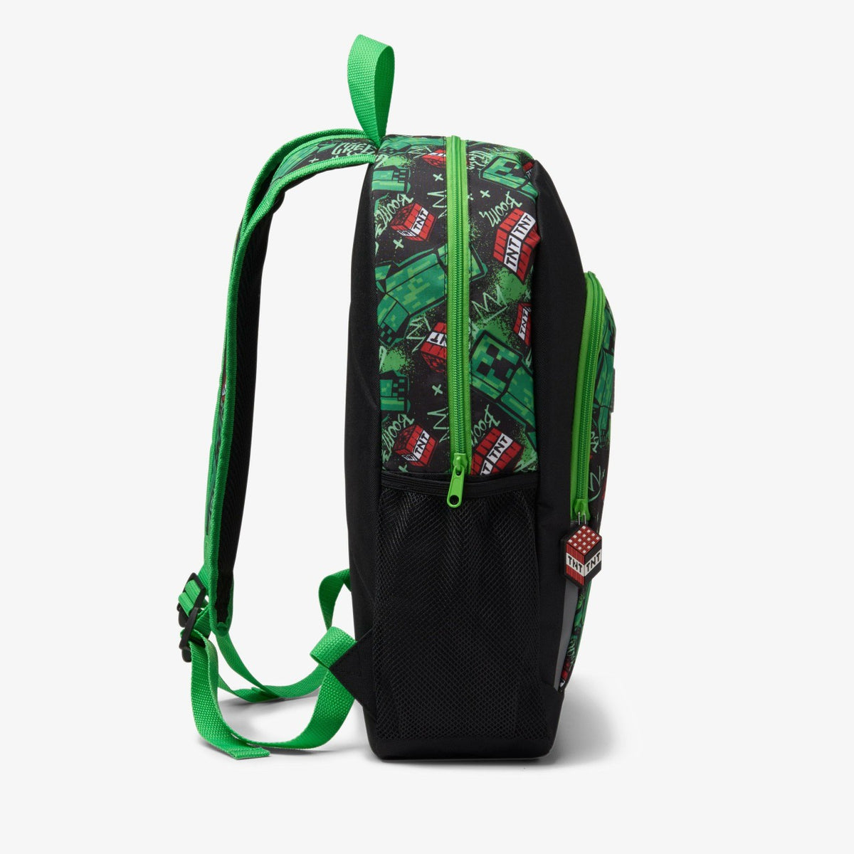 Clarks Hot Sale / Minecraft Large Backpack Black/Green