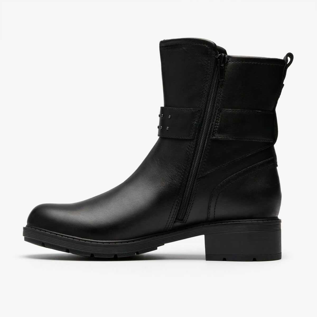 Clarks Special Offer / Hearth Buckle Black Leather