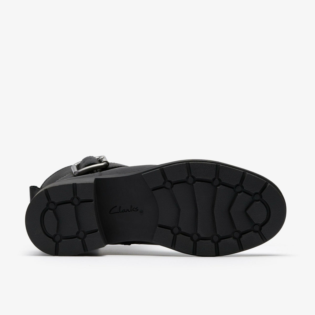 Clarks Special Offer / Hearth Buckle Black Leather