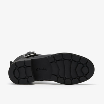 Clarks Special Offer / Hearth Buckle Black Leather
