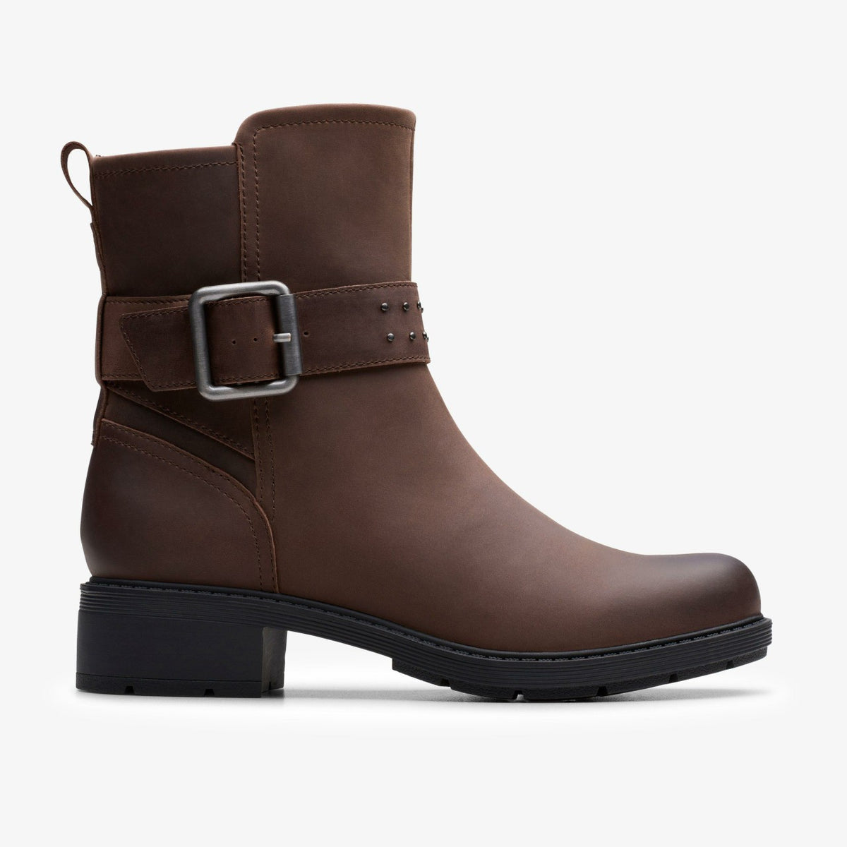 Clarks Best Price / Hearth Buckle Dark Brown