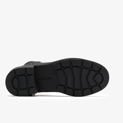 Clarks Sale / Hearth Top Black Leather