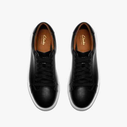 Clarks Smart Buy / Goswell Tie Black Leather