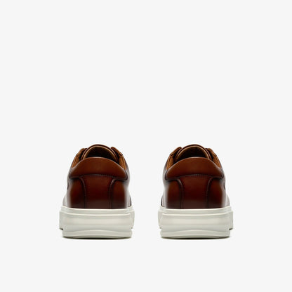 Clarks Quality / Goswell Tie Tan Leather
