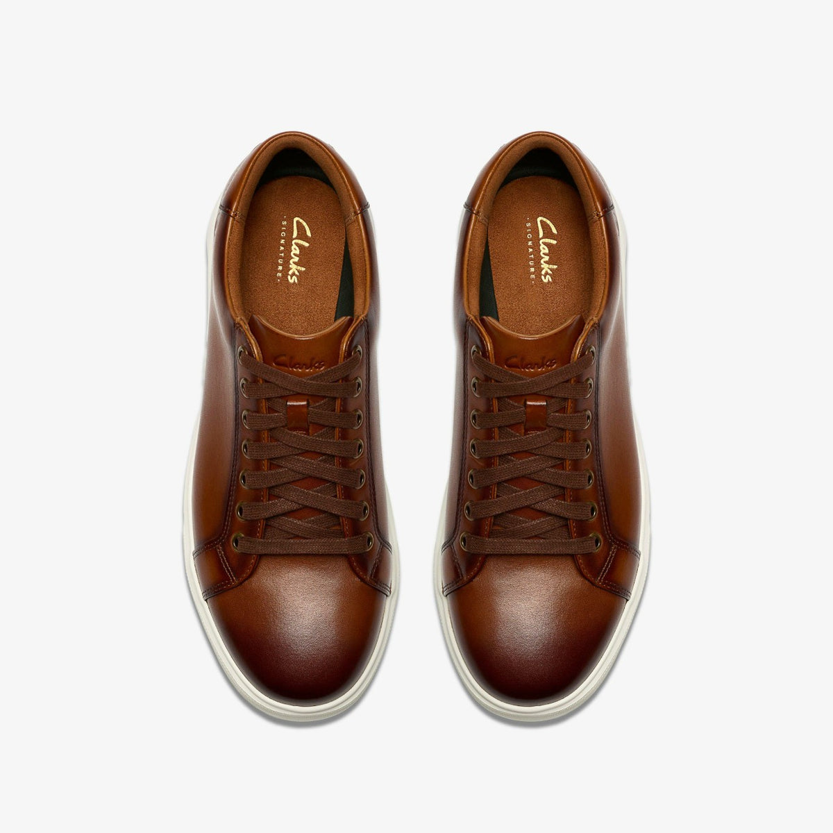 Clarks Quality / Goswell Tie Tan Leather