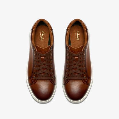 Clarks Quality / Goswell Tie Tan Leather