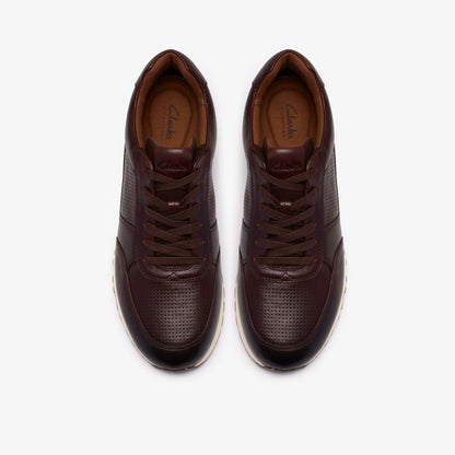 Clarks Great Value / Radwell Tie Brown Leather