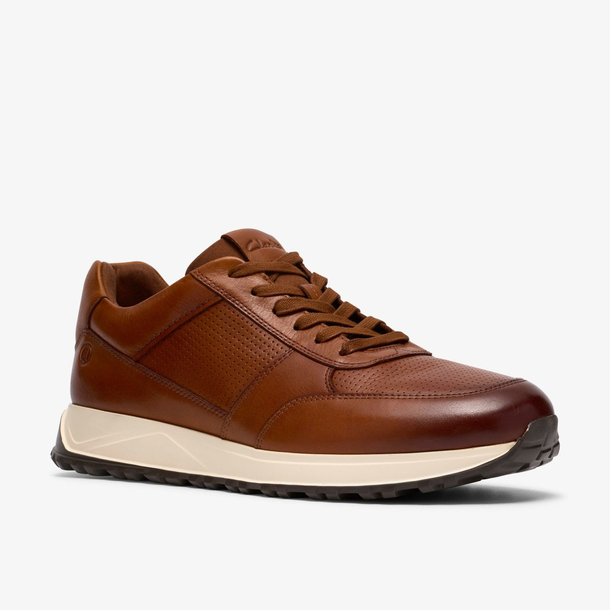 Clarks Recommended / Radwell Tie Tan Leather