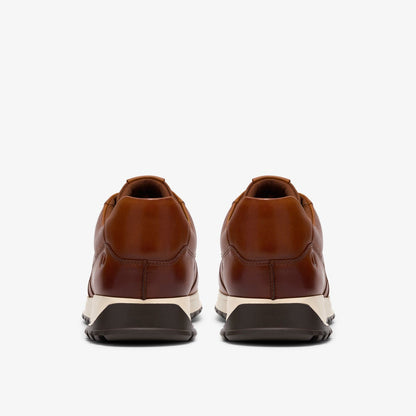 Clarks Recommended / Radwell Tie Tan Leather