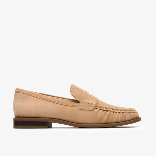 Clarks Essential / Alixea Walk Warm Sand Suede