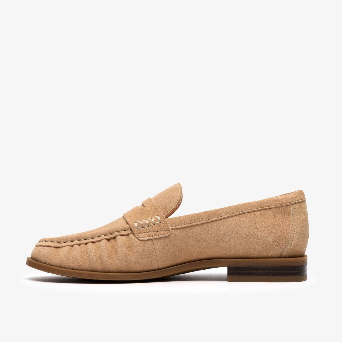 Clarks Essential / Alixea Walk Warm Sand Suede