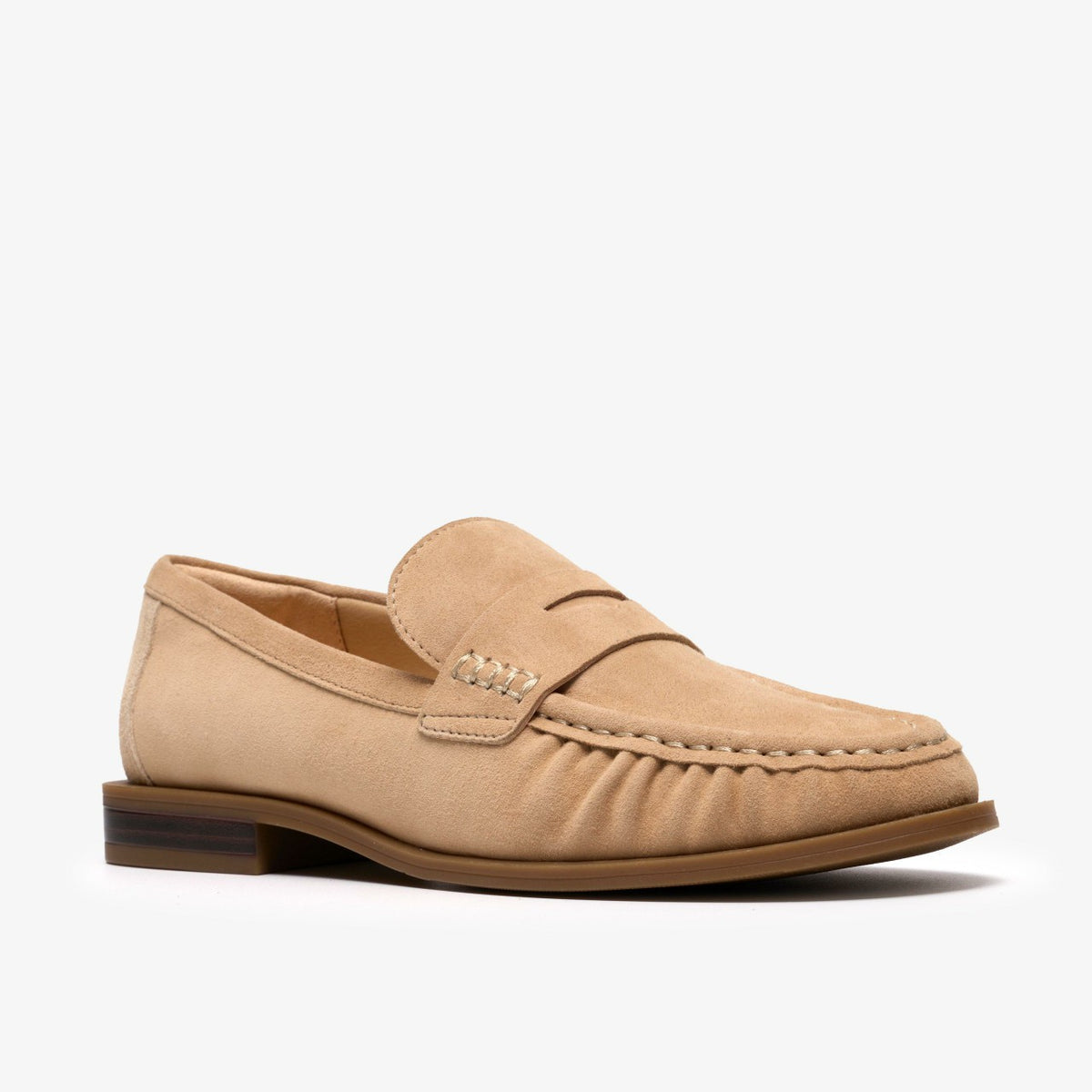 Clarks Essential / Alixea Walk Warm Sand Suede