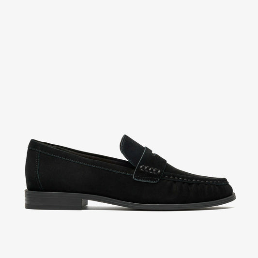 Clarks Latest / Alixea Walk Black Suede