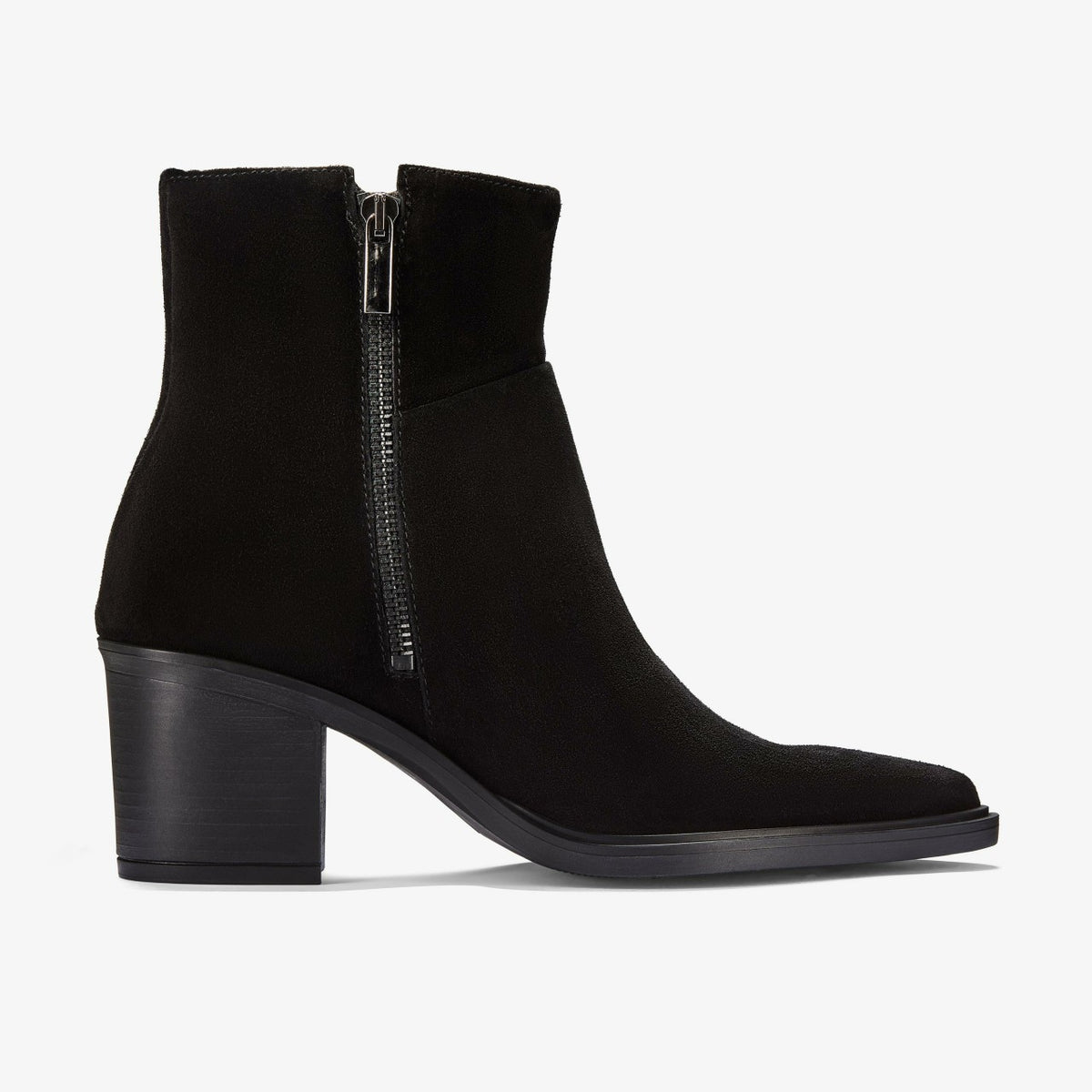 Clarks Latest / Jesse Zip Black Suede