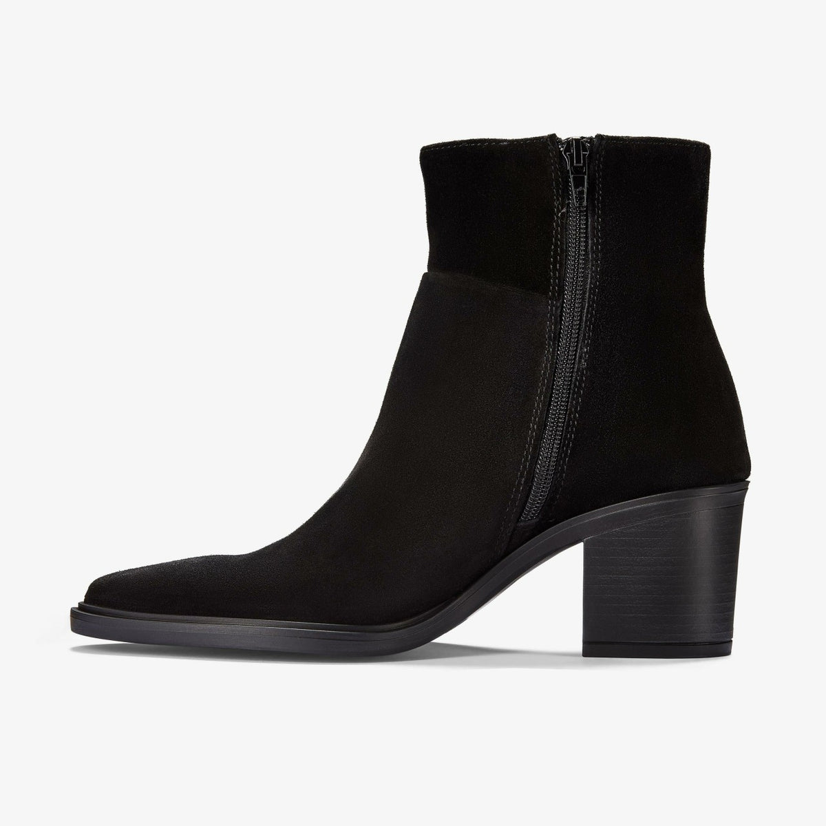 Clarks Latest / Jesse Zip Black Suede