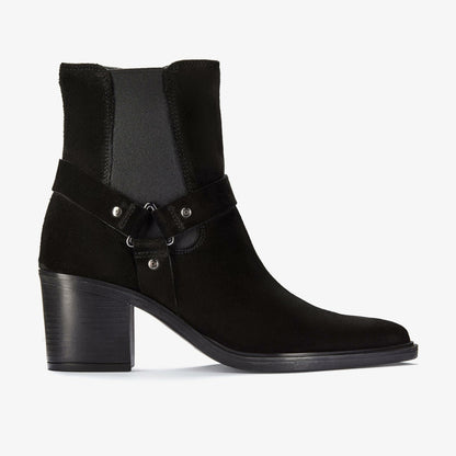Clarks Trending / Jesse Buckle Black Suede
