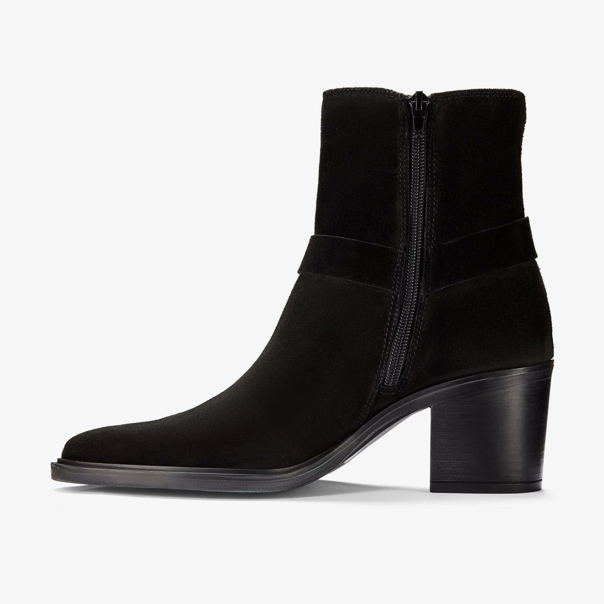 Clarks Trending / Jesse Buckle Black Suede