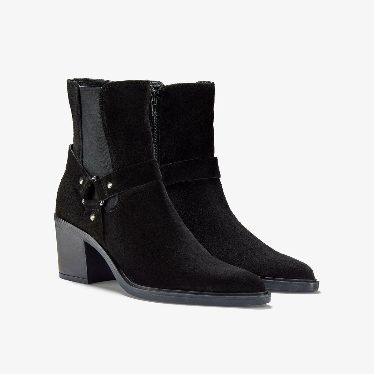 Clarks Trending / Jesse Buckle Black Suede