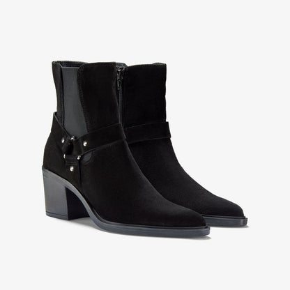 Clarks Trending / Jesse Buckle Black Suede