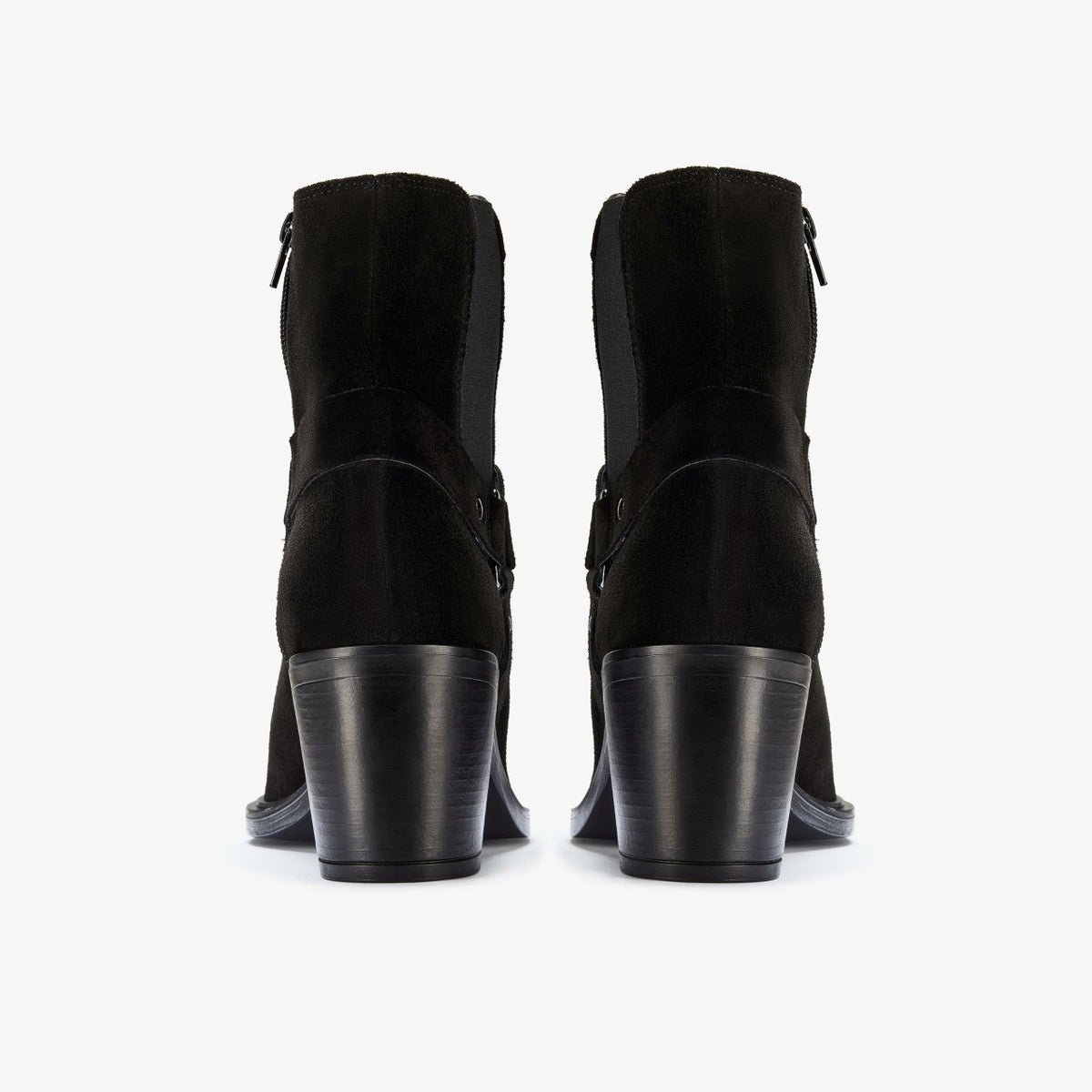 Clarks Trending / Jesse Buckle Black Suede