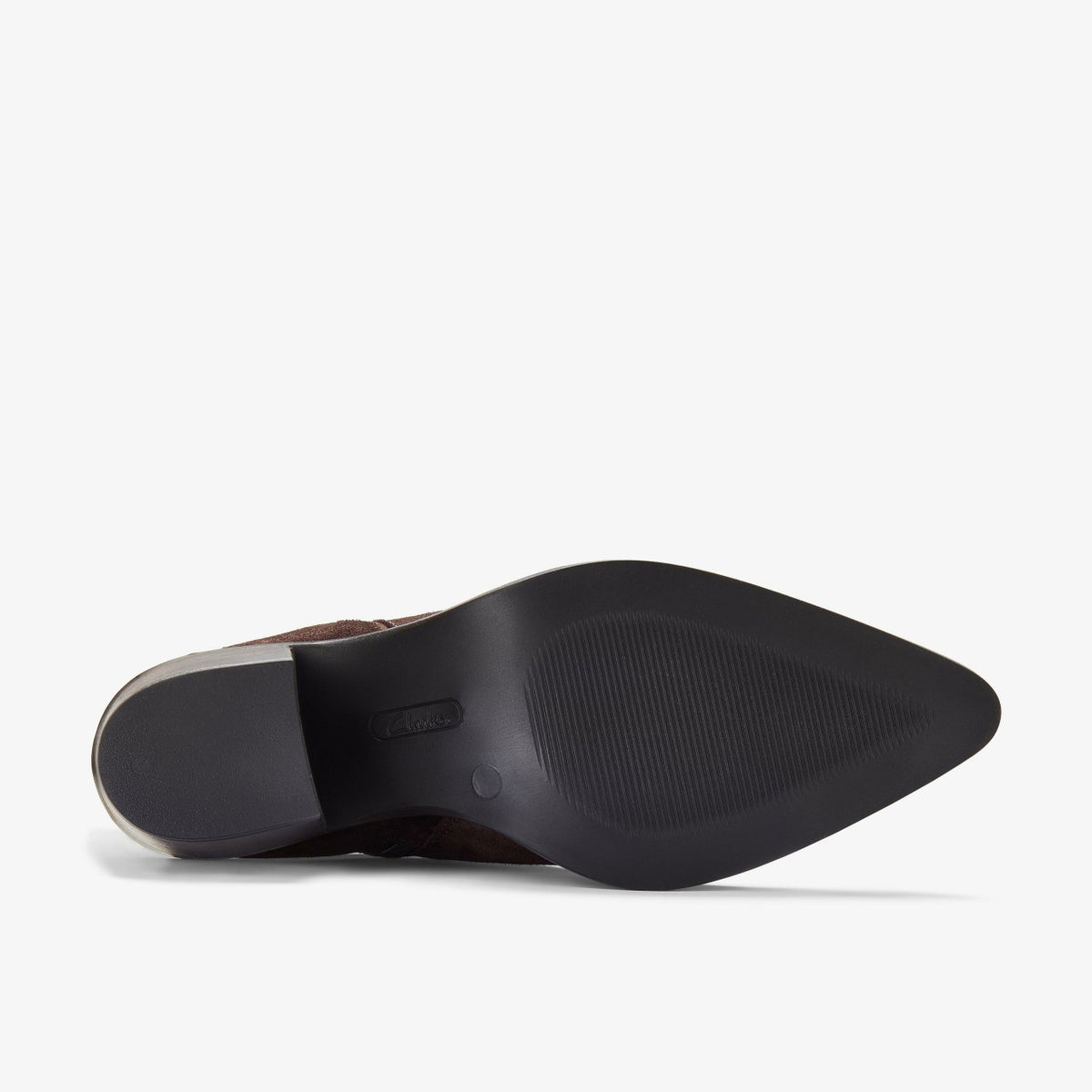 Clarks Latest / Jesse Zip Dark Brown Suede