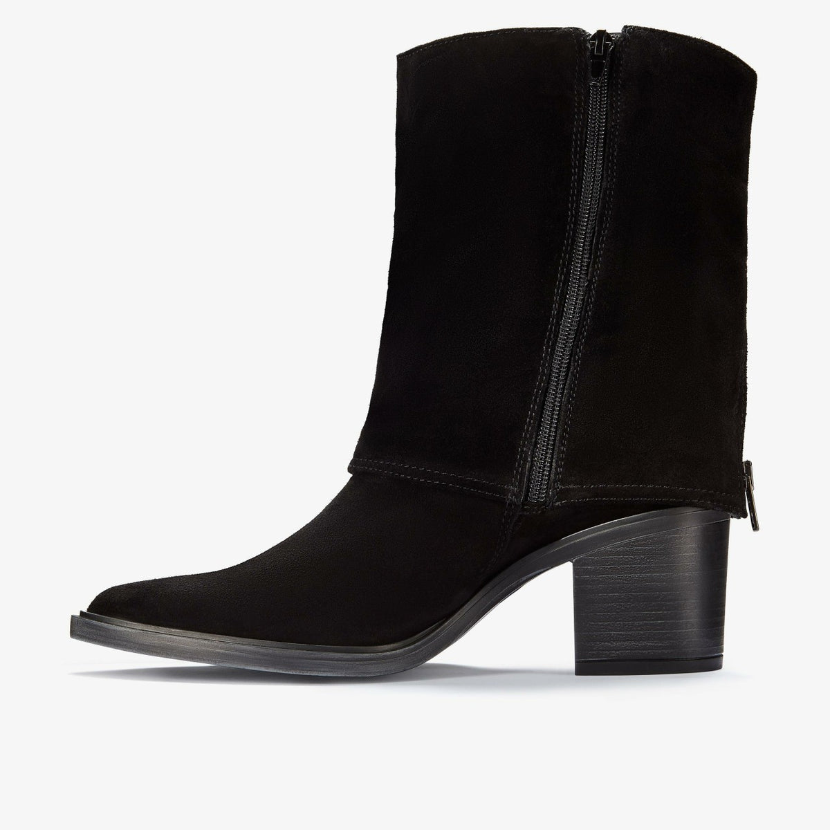 Clarks Premium / Jesse Mid Black Suede