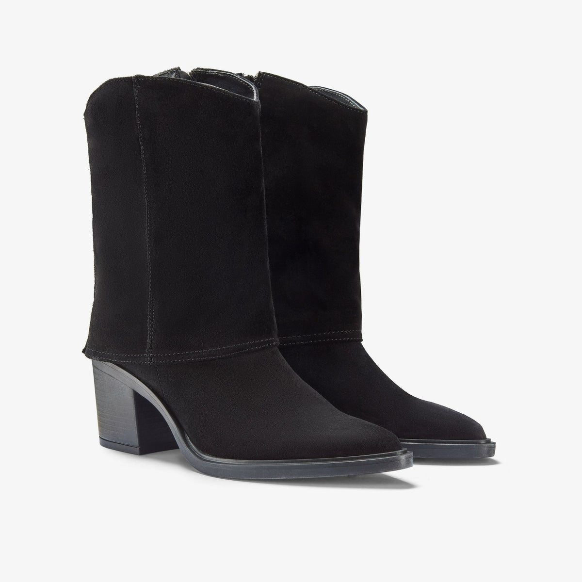Clarks Premium / Jesse Mid Black Suede