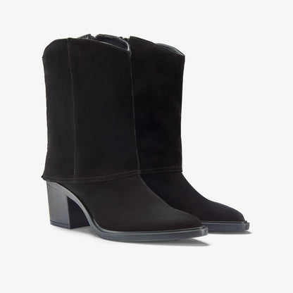 Clarks Premium / Jesse Mid Black Suede