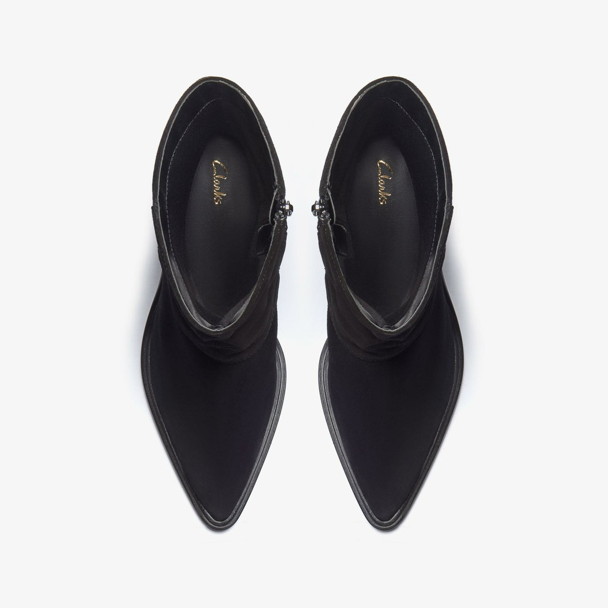 Clarks Premium / Jesse Mid Black Suede