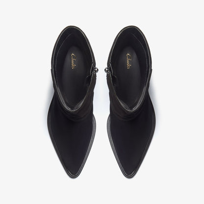 Clarks Premium / Jesse Mid Black Suede