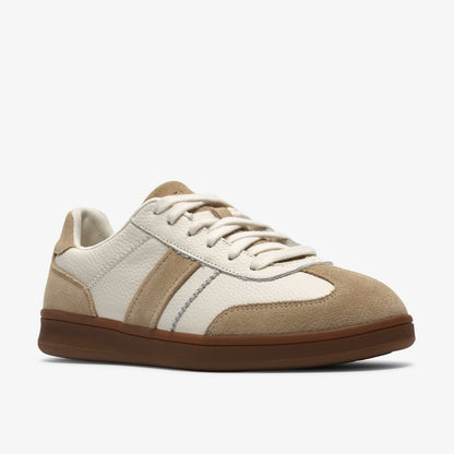 Clarks Top Pick / Seco Speed White Combination Leather
