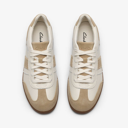 Clarks Top Pick / Seco Speed White Combination Leather