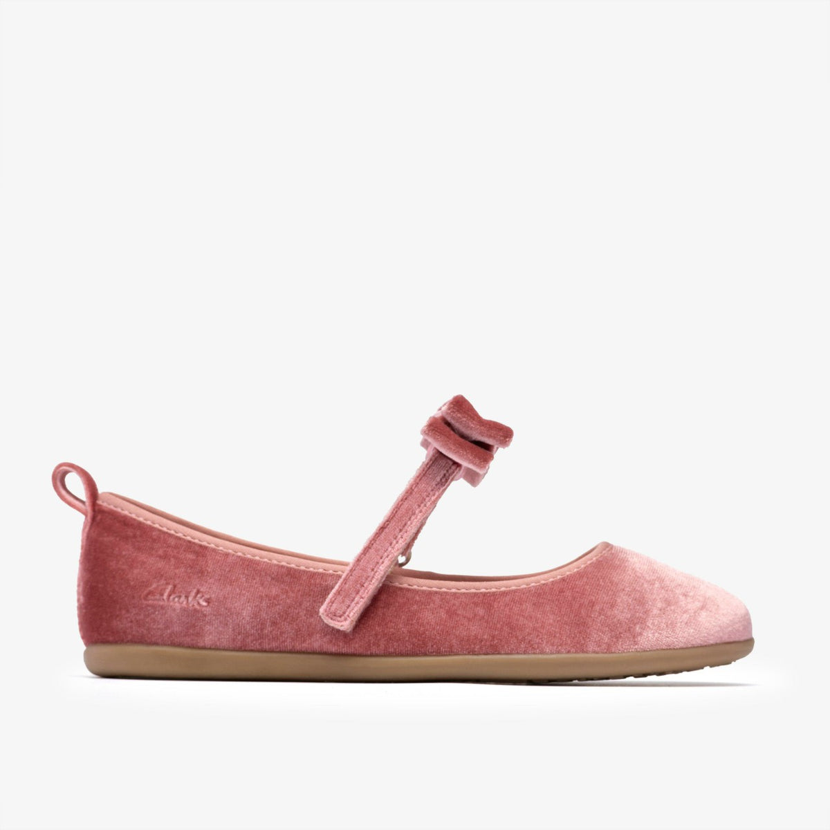 Clarks Deals / Charm Bow Kid Dusty Pink