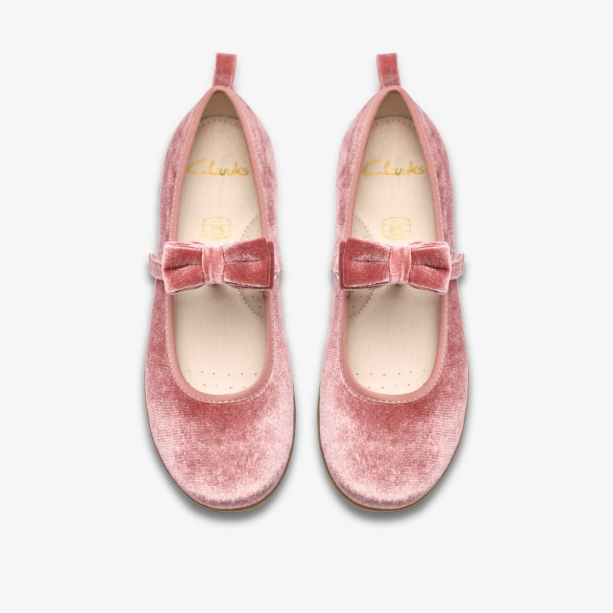 Clarks Deals / Charm Bow Kid Dusty Pink