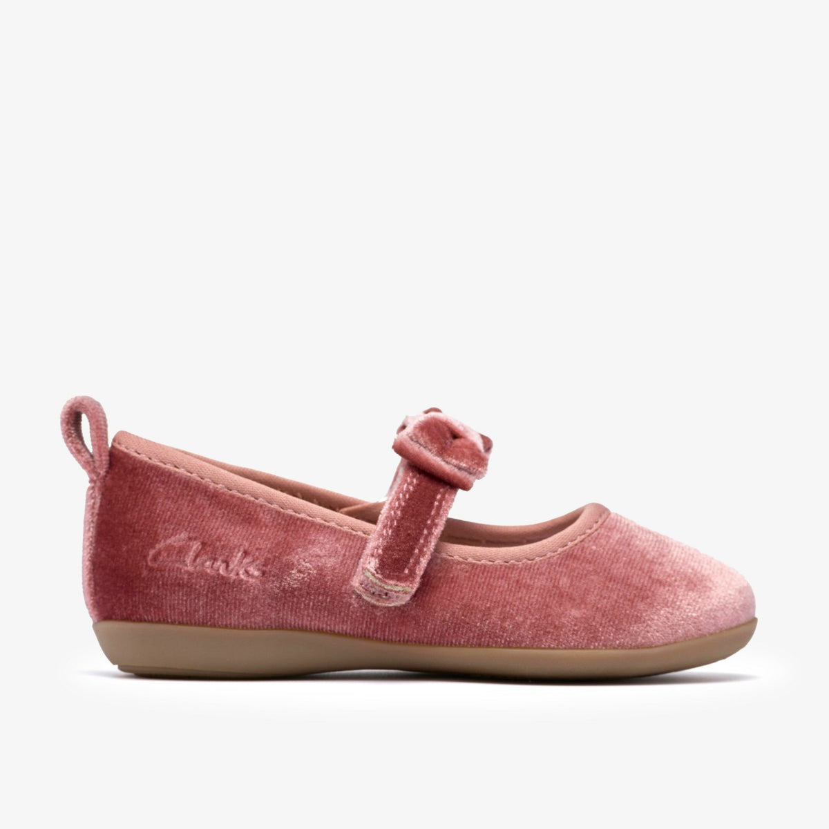 Clarks Smart Buy / Charm Bow Toddler Dusty Pink