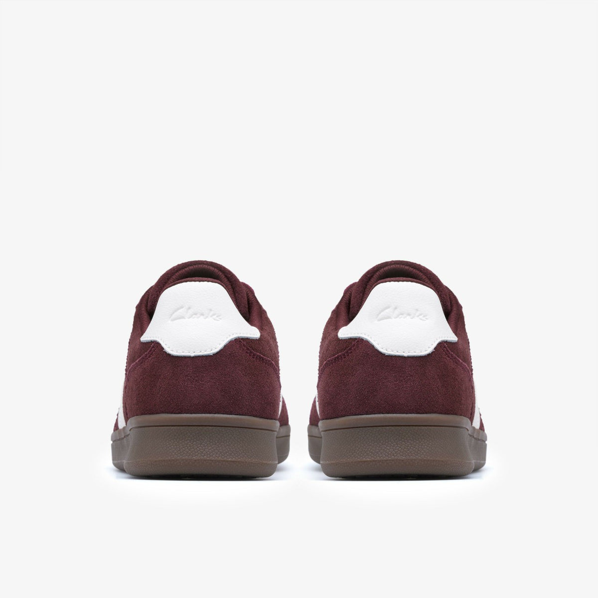 Clarks Best Seller / Seco Speed Burgundy Suede