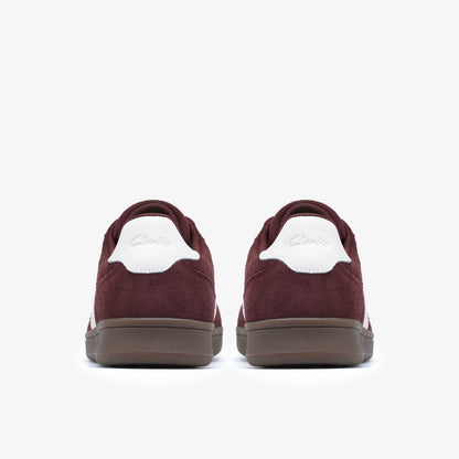 Clarks Best Seller / Seco Speed Burgundy Suede