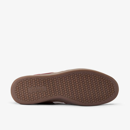 Clarks Great Value / Seco Speed Burgundy Suede
