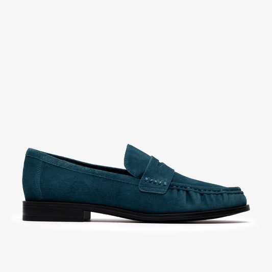 Clarks Exclusive / Alixea Walk Teal Suede