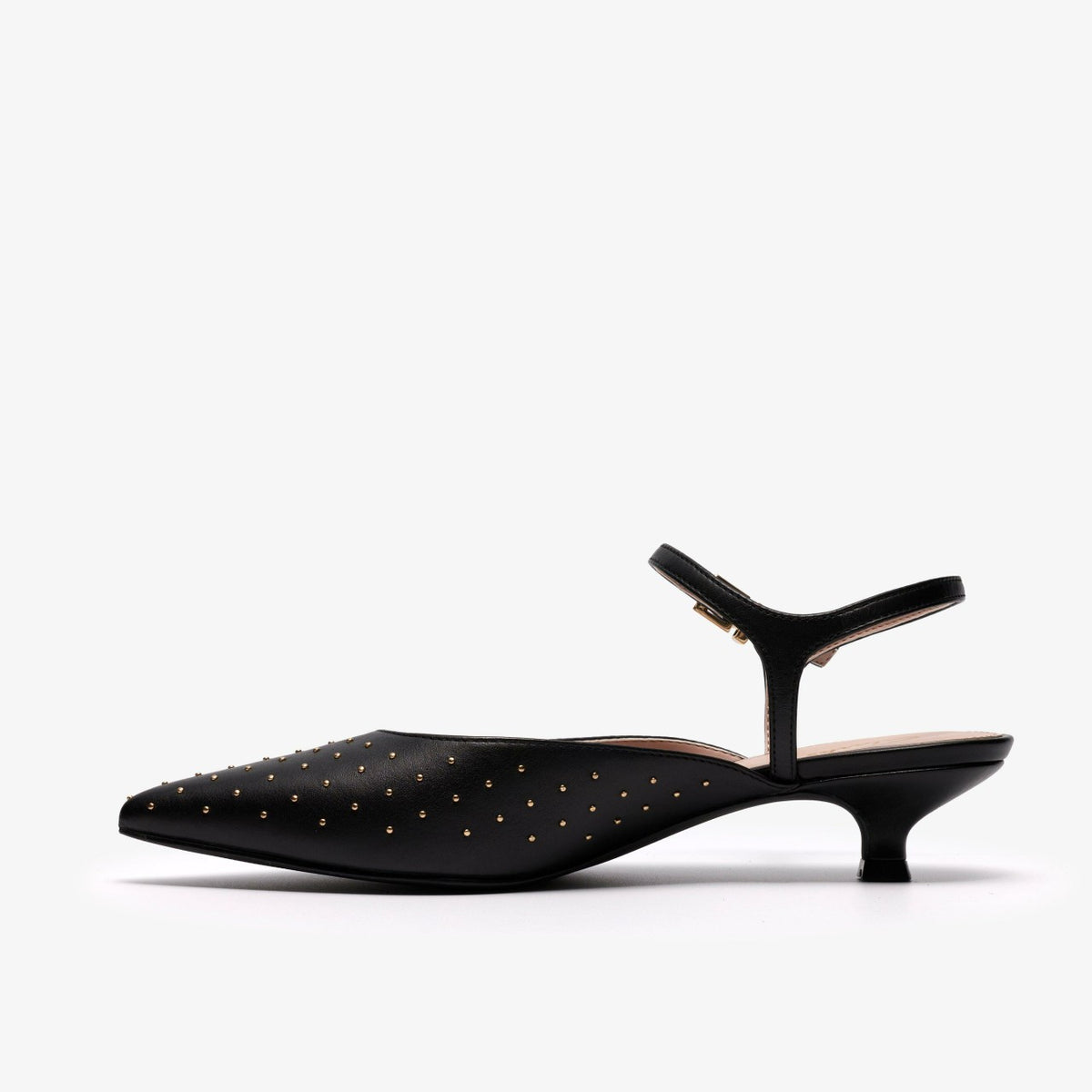 Clarks Recommended / Pisa Stud Black Leather