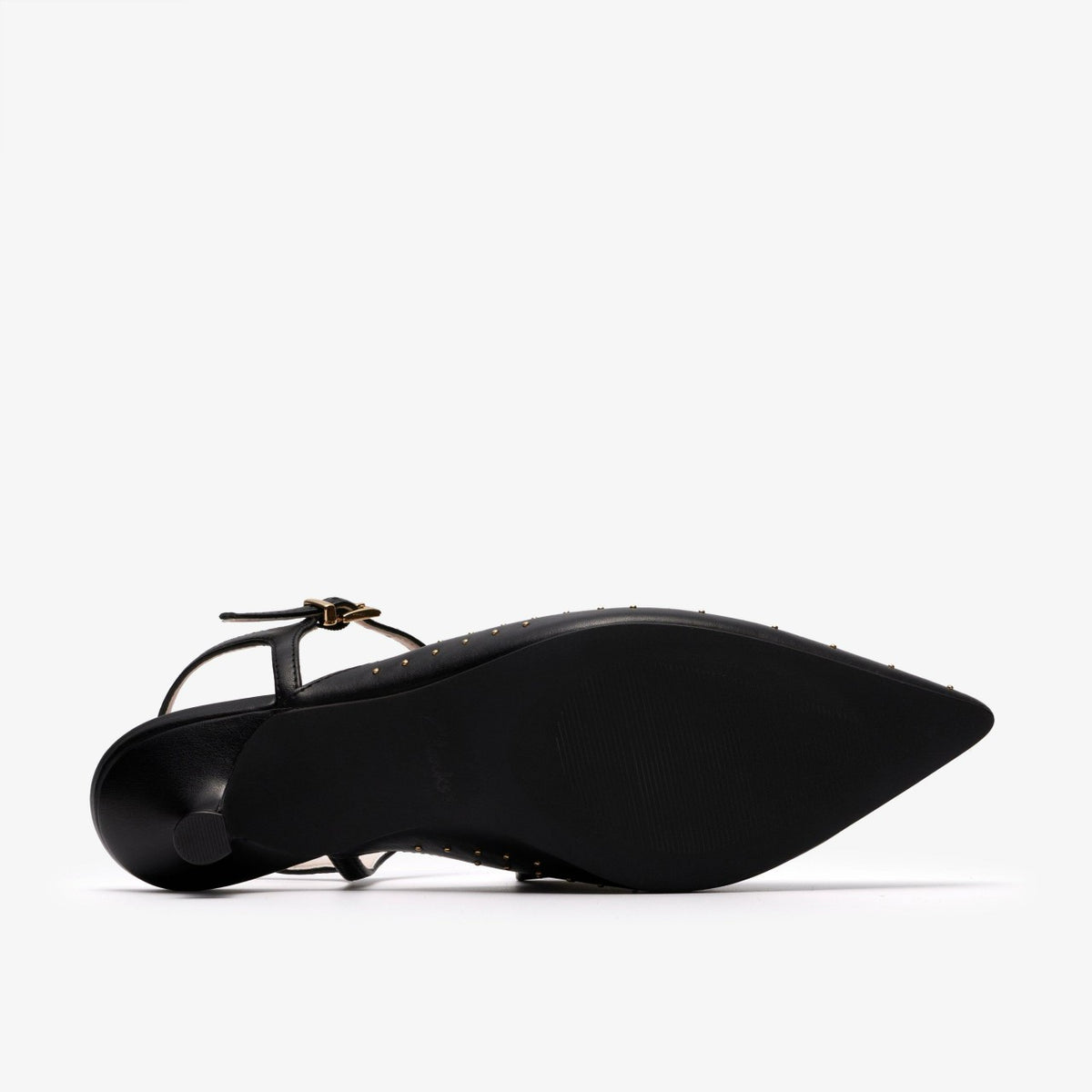 Clarks Recommended / Pisa Stud Black Leather
