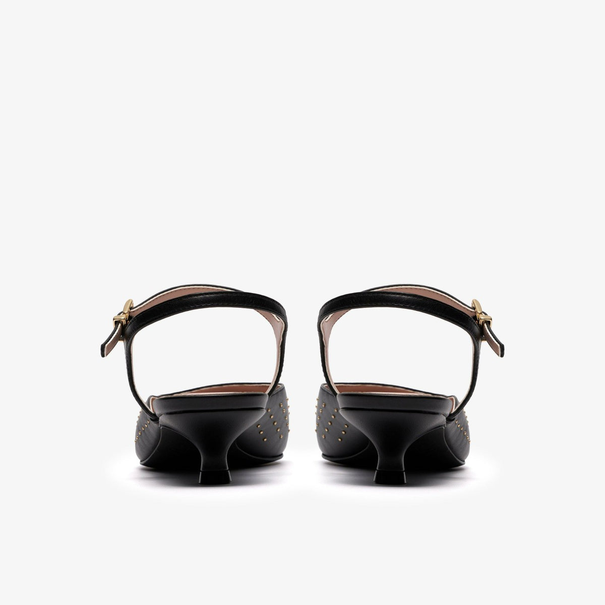 Clarks Recommended / Pisa Stud Black Leather
